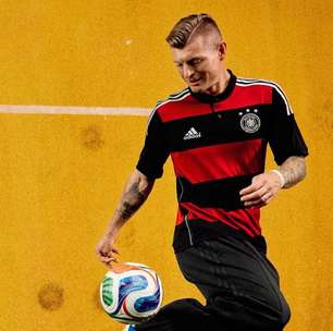 Alemanha relança camisa do histórico 7 a 1 sobre o Brasil na Copa de 2014