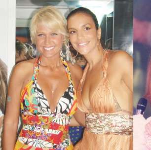 Xuxa abre álbum de memórias com Ivete Sangalo e faz revelação no aniversário da cantora: 'Queria'