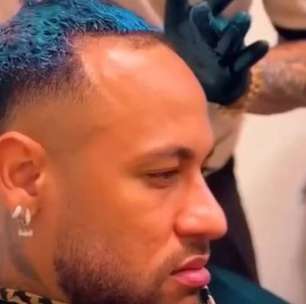 Neymar pintou cabelo de azul? Entenda a polêmica envolvendo o craque