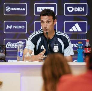 Scaloni, sobre lesão de Messi: "Primeiras notícias não são tão ruins"