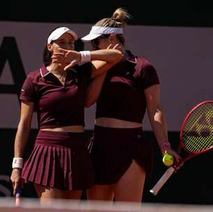 Luisa Stefani comemora estreia arrasadora em Roland Garros