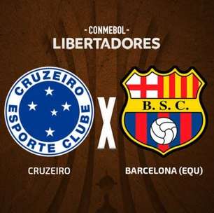 Cruzeiro x Barcelona de Guayaquil, AO VIVO, com a Voz do Esporte, às 20h