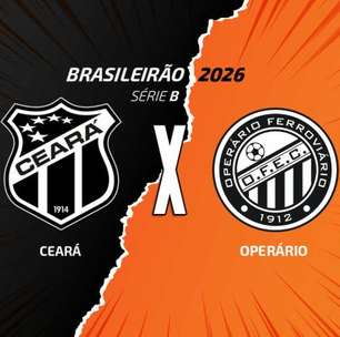 Ceará x Operário-PR: onde assistir, escalações e arbitragem