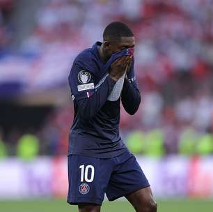 Problema para França? Dembélé deixa final da Liga dos Campeões com problema na coxa
