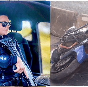 Família mobiliza redes sociais para apoiar motociclista ferida em grave acidente na Rodovia Lívio Tagliassachi