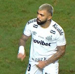 Mais um: Gabigol é expulso de jogo do Santos após gesto obsceno