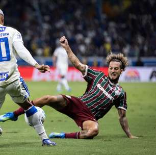 Matheus Pereira marca, e Cruzeiro empata com o Fluminense pelo Brasileirão