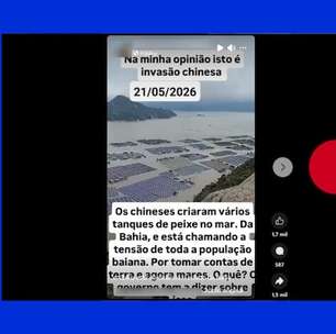 Vídeo de 'tanques de peixe' chineses não foi gravado na Bahia, e sim na própria China