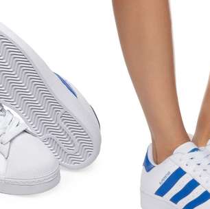 Estes tênis Adidas em azul-jeans são um clássico tão elegante e bonito que ameaçam a popularidade dos Samba