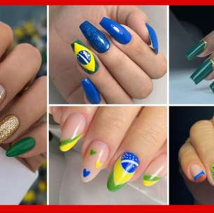 Unhas para a Copa do Mundo: veja 20 opções para torcer pro Brasil