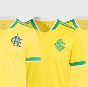 Clubes apostam nas cores da Seleção Brasileira para lançar coleções especiais
