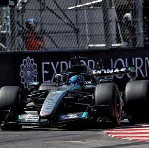 F1: Russell se diz confuso com queda de rendimento na Mercedes
