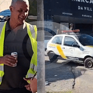 Servidor do departamento de trânsito de Mairinque é flagrado bebendo em festa durante trabalho