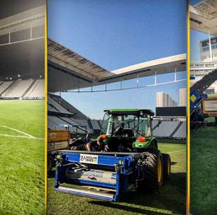 VÍDEO: Novo gramado da Arena: engenheiro agrônomo explica a nova grama do estádio do Corinthians