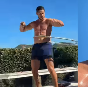 José Loreto rebola com bambolê e web vai à loucura: 'Você pensou, nós pensamos'