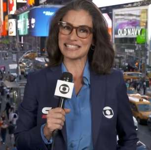 Brasileiros cantam 'Parabéns' para Renata Vasconcellos em Nova York; veja