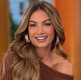 De tricô a vestido longo: Patrícia Poeta prova majestade da cor marrom com 4 looks estilosos