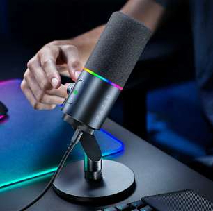 Razer apresenta o microfone Seiren V3 Pro com qualidade de áudio de profissional