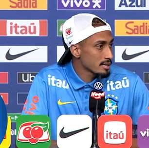 Raphinha diz que sente menos pressão agora do que na Copa de 2022: 'Cheguei muito imaturo'
