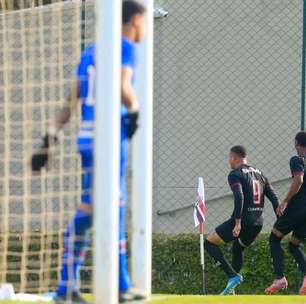 Bragantino vence o São Paulo e segue no G8 do Brasileiro Sub-20