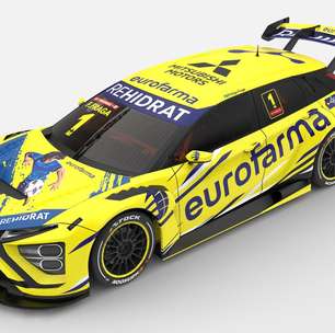 Eurofarma-RC une futebol e automobilismo em Cuiabá com capô personalizado e experiência exclusiva para dois torcedores