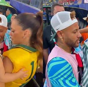 Bruna Biancardi mostrou o encontro de Neymar com os filhos antes do jogo entre Brasil e Marrocos pela Copa do Mundo