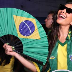 Com animal print, cristais e cropped, Sabrina Sato, Virgínia e Bruna Biancardi mostram como torcer pelo Brasil com estilo na Copa do Mundo