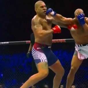 Poatan afirma que foi derrubado por um golpe de sorte de Ciryl Gane no UFC Casa Branca