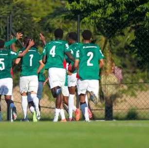 Palmeiras massacra o Criciúma e segue líder do Brasileiro Sub-20