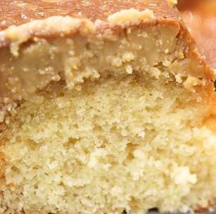 Bolo que já sai recheado do forno super fofinho e prático, para surpreender a família na hora do café