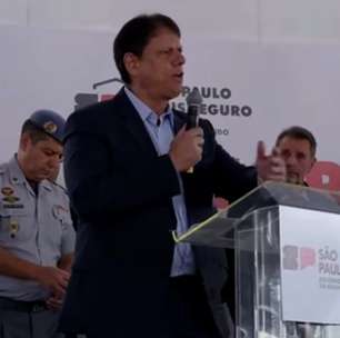 Tarcísio pede desculpas a pessoas que já tiveram celular roubado em São Paulo