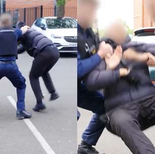Governo britânico publica vídeo de brasileiro sendo detido: "Momento dramático"