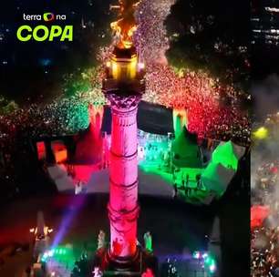 Imagens impressionantes: mexicanos tomam avenida em comemoração à vitória sobre a Coreia do Sul