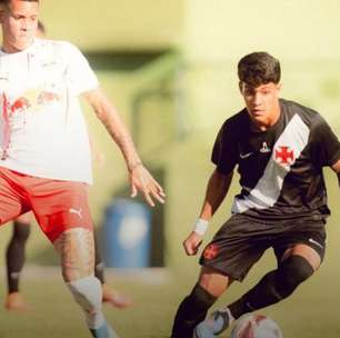 Com expulsão, Vasco tropeça em casa e perde para o Bragantino no Brasileirão Sub-20