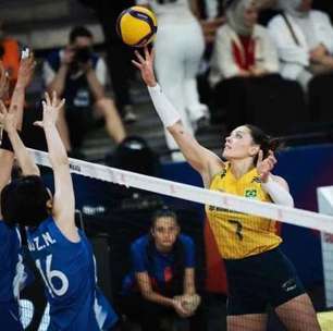 Luzia tranca a rede, Brasil vence a China e segue líder invicto na VNL