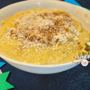 Mingau de flocão de milho sem leite: fácil e nutritivo