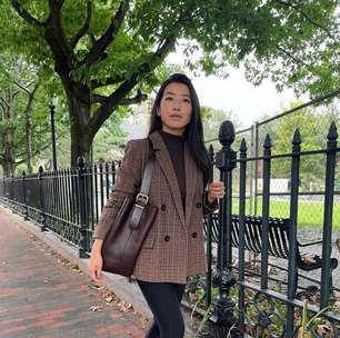 Blazer xadrez: dicas para looks elegantes e versáteis