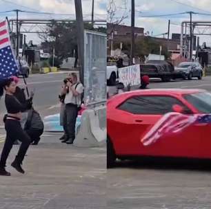 Mulher é atropelada durante protesto contra o ICE nos Estados Unidos