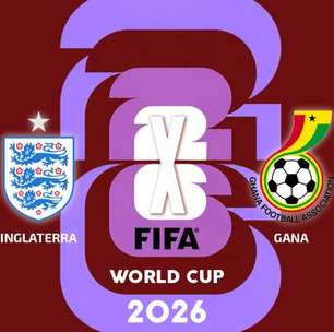 Inglaterra x Gana, AO VIVO, com comentários e estatísticas a partir das 16h