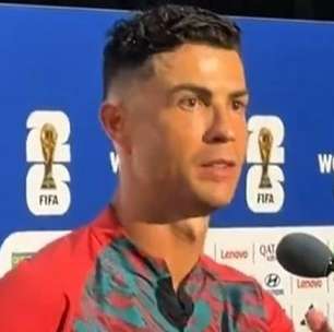 Cristiano Ronaldo se irrita com pergunta sobre Messi