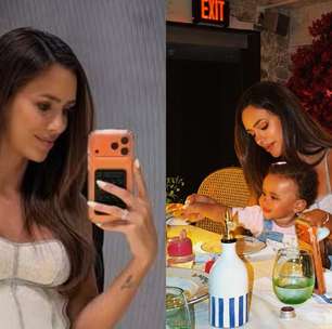 Nos EUA, Bruna Biancardi exibe barriguinha da 3ª gravidez com Neymar