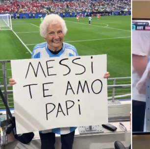 'Fã do Messi de 100 anos': conheça a vovó que já pediu o craque em casamento e viralizou nas redes sociais