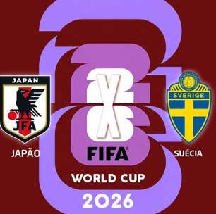 Japão x Suécia, AO VIVO, com comentários e estatísticas a partir das 19h