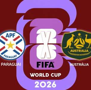 Paraguai x Austrália, AO VIVO, com comentários e estatísticas a partir das 22h