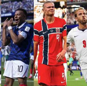 A Copa dos artilheiros: Haaland tem média de gols superior que rivais pela seleção