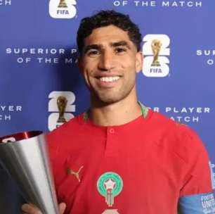 Melhor em campo, Hakimi comemora vitória e classificação do Marrocos