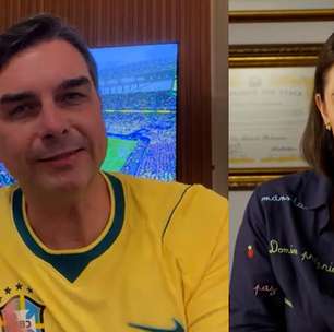 Michelle Bolsonaro afirma que não há briga e nem competição com Flávio: 'Não tenho raiva'
