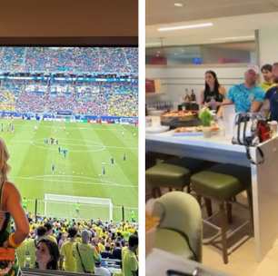 Veja como é o camarote onde Virginia acompanhou o jogo da Seleção