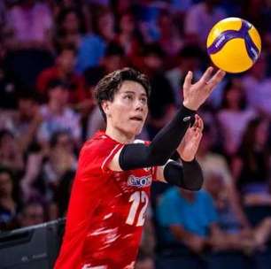 Japão mantém invencibilidade na VNL ao bater a Sérvia