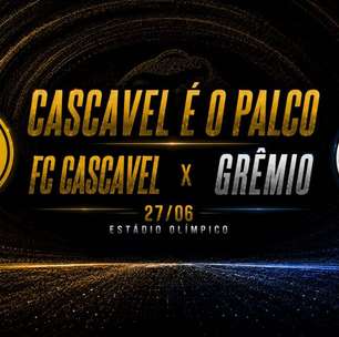 É amanhã, FC Cascavel x Grêmio: Onde assistir, escalações e quem apita esse amistoso